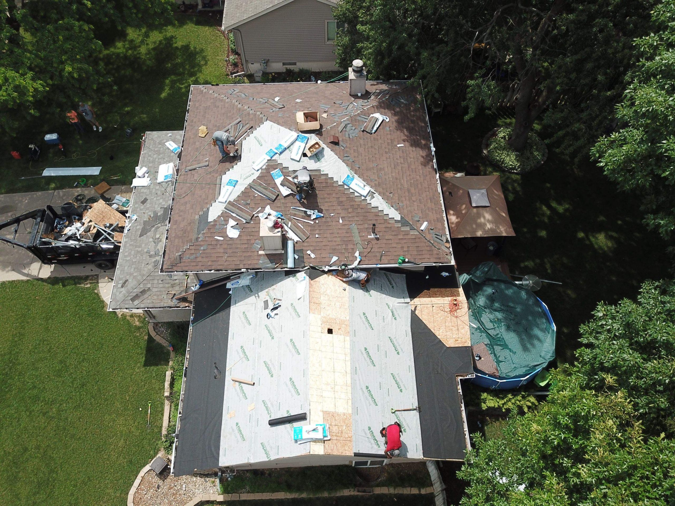 Storm Damage Roof Replacement in Omaha NE